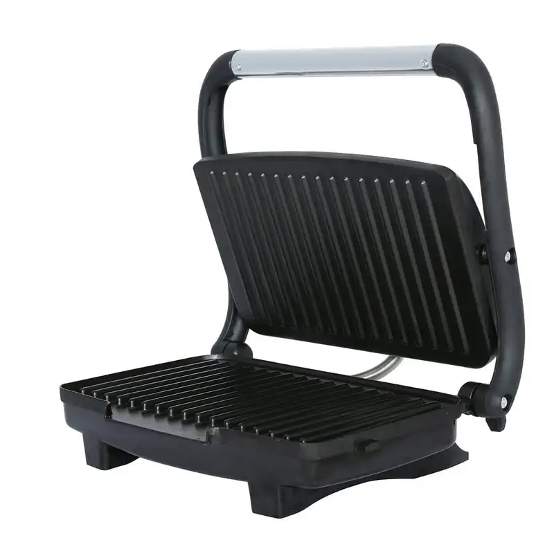 

Compact 1000-Watt Non-Stick Panini Press & Sandwich Maker, Stainless Steel