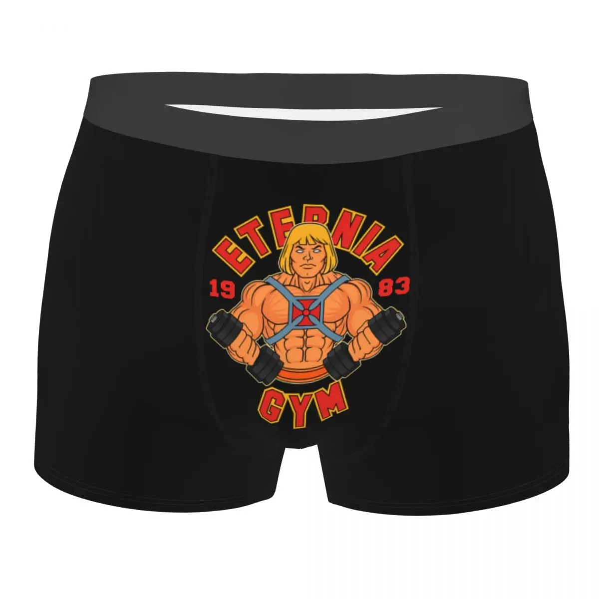 Men Eternia Gym Anime Boxer Shorts Panties Soft Underwear He-Man And The Masters Of The Universe Male Humor S-Xxl Underpants