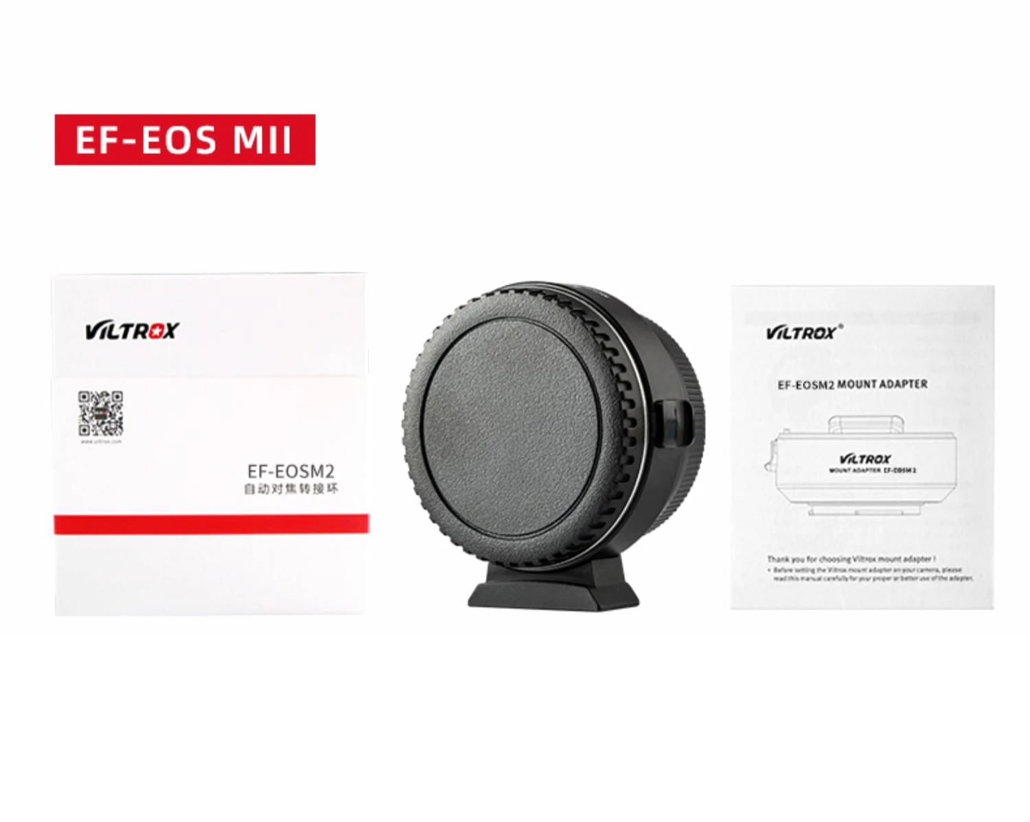 VILTROX EF-EOS M2 0.71x Speed Booster for  EF to EF-M/M50 - Auto Focus & Focal R