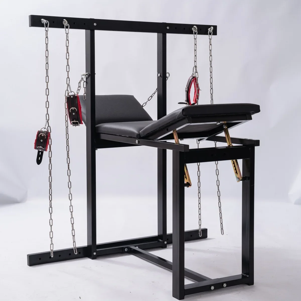 SM Sex Furniture Femdom Chair Forced Leg Splitter Lower Body Open Leg Rack Couple Sex Toys Bondage Props Shop