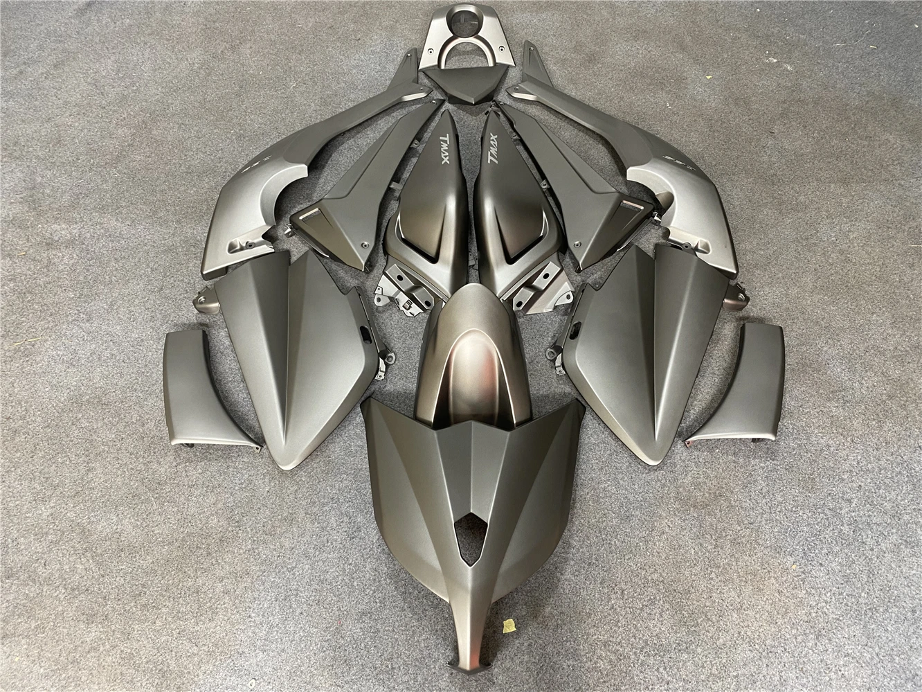 

Комплект обтекателей для мотоцикла подходит для Yamaha TMAX530 12 13 14 лет 530 2012 2013 2014 обтекатель матовый серый корпус для мотоцикла