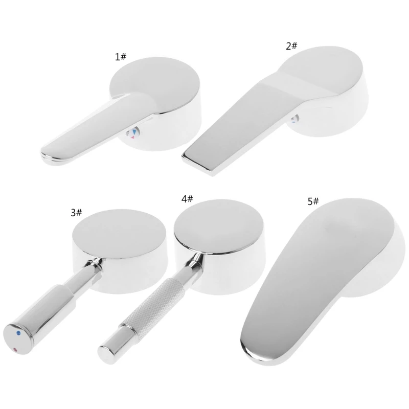 

Y1UB Basin Plated Faucet Handle for Valve Bathroom Kitchen Accessories