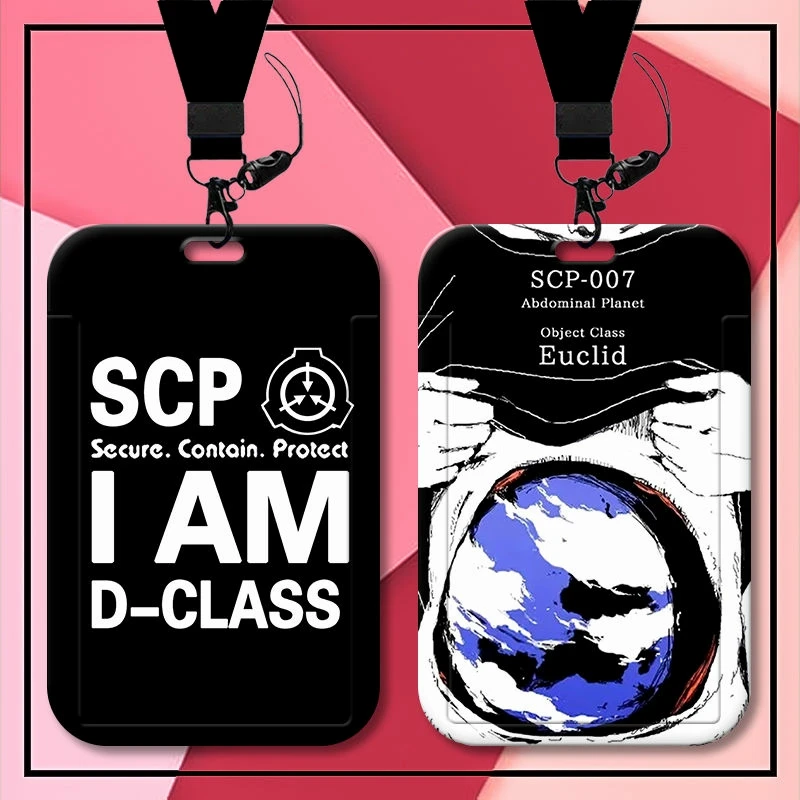 SCP Foundation Tags hard pvc work access card set scp-1