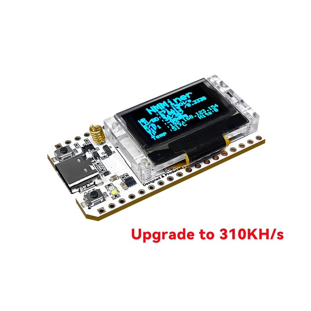 Nerd Miner Solo Lottery Miner 310KH/s Heltec LoRa 32 V3 USB High  Performance Win BTC with Low Power Consumption WiFi BLE Connect - AliExpress