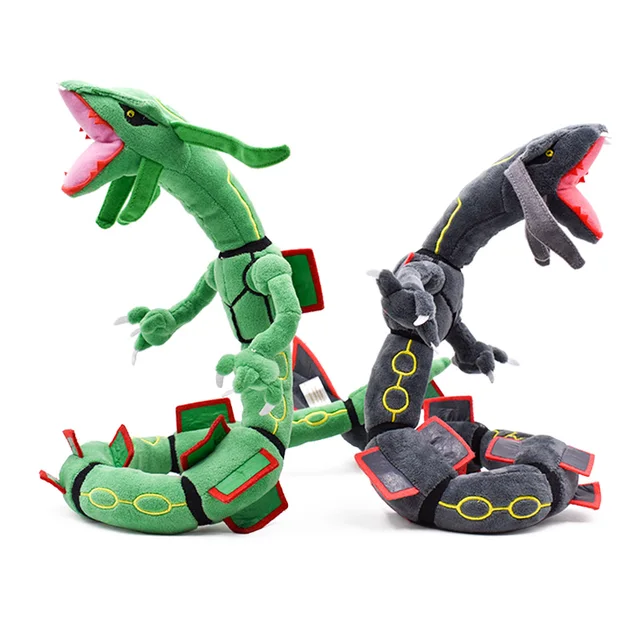 Anime Pokemon Plush Rayquaza Shiny Rayquaza Cartoon Stuffed Peluche Toys  Gifts For Children Kids Christmas Birthday - AliExpress