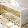Multi-functional Storage Cabinets Kitchen island Sideboard Modern Kitchen Cabinets Household Microwave Cupboards oven Cabinets 2