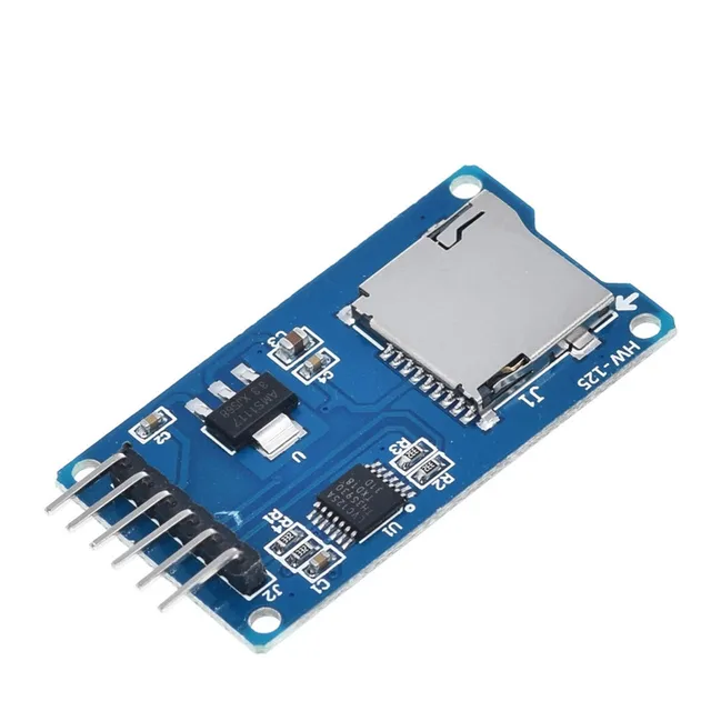 DIY Micro SD Storage Expansion Board D1 Mini TF Card Module Mini Micro SD TF Card Memory Shield Module With Pins for Arduino