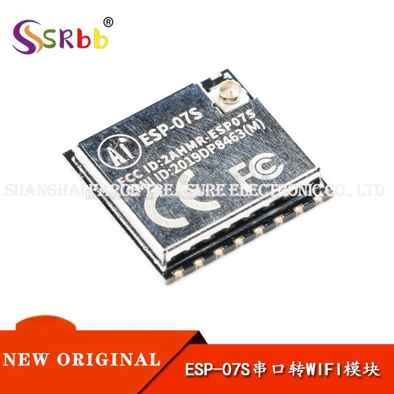 

50pcs/1package Electronic ESP8266 Serial port WIFI Module ESP-07S Industrial Grade Low power consumption