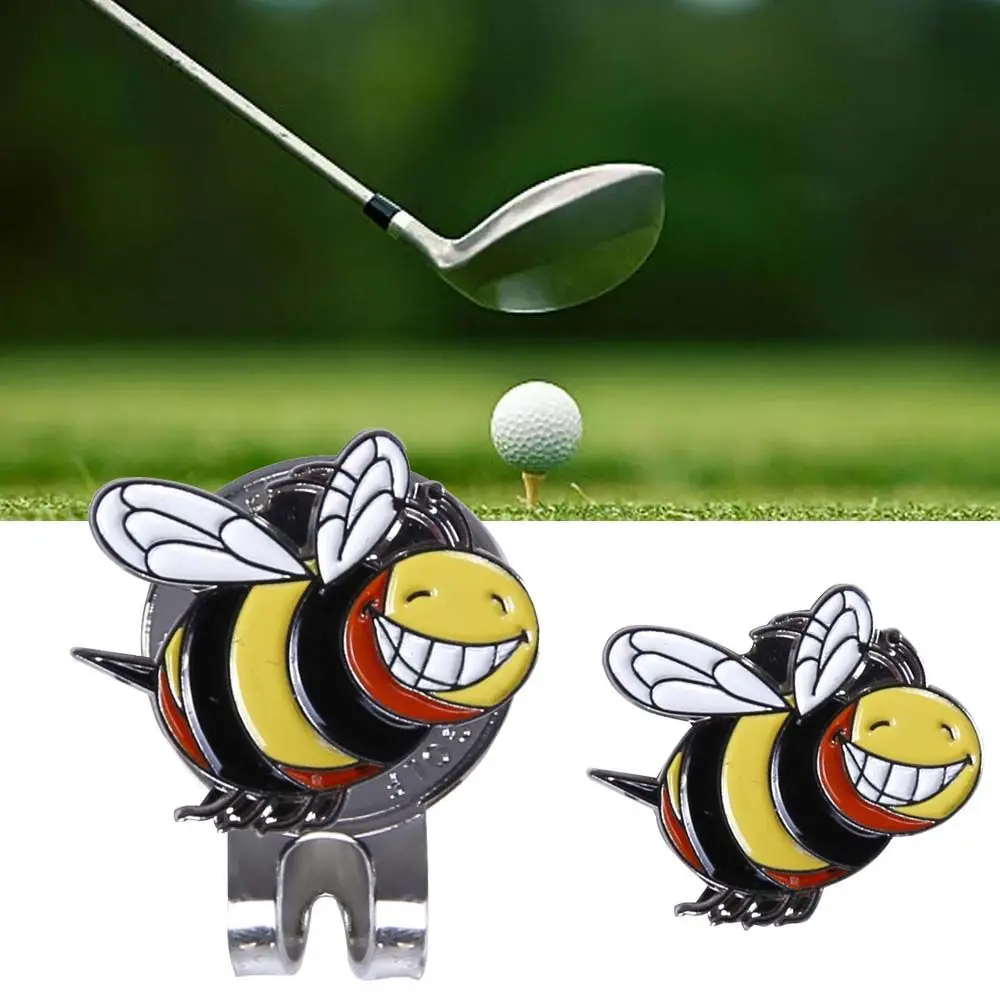 

Cap Clip Magnetic Golf Putting Alignment Aiming Tool Ball Position Mark Golf Hat Marker Magnetic Hat Clips Bee Golf Hat Clip