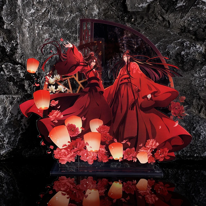 Mo Dao Zu Shi Action Figure Acrylic Toy Wei Wuxian Lan Wangji Burning Flower 2