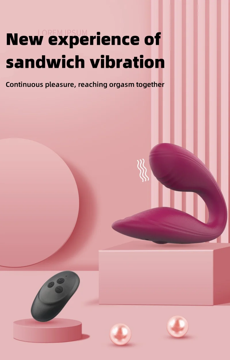 

Wireless Remote Control High-frequency Strong Shock U-shaped Jump Egg Female Masturbation G-spot Stimulation Adult Sexual Toy 18