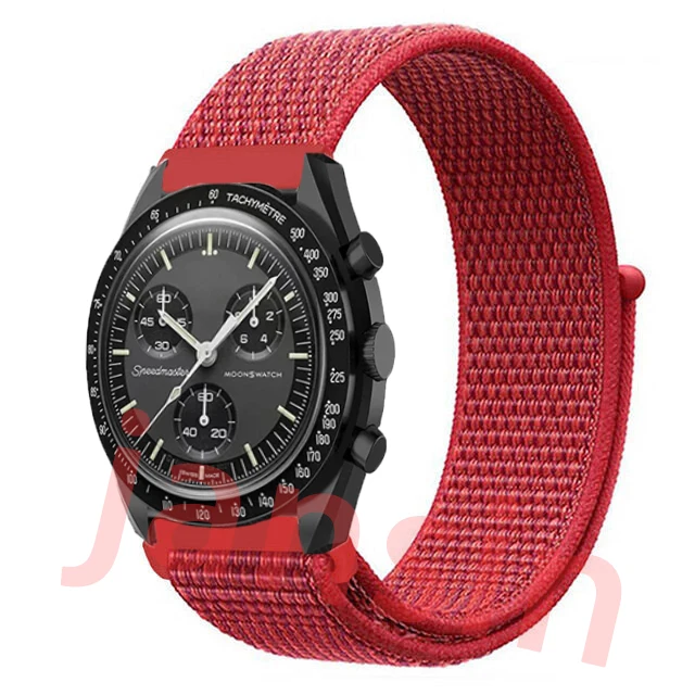 Colorful Nylon Loop Sport Wristband Bracelet