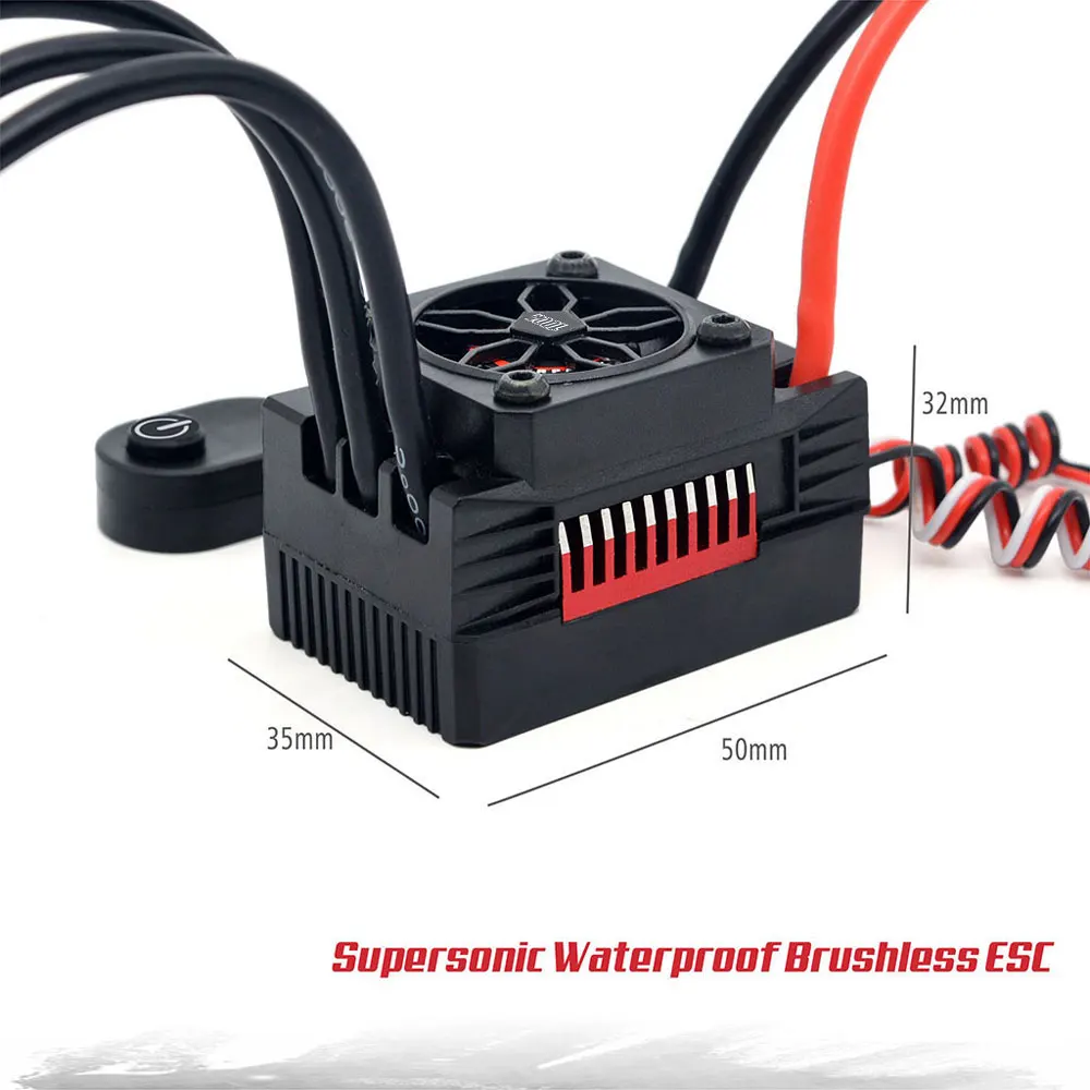 Rocket RC Supersonic V2 ESC 80A-150A Controlador de Velocidad Brushless para Coche RC