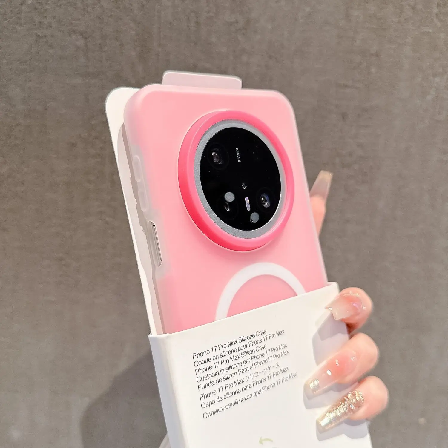 Dopamine Style Magnetic Silicone Case - 2-in-1 Protective Bumper Cover