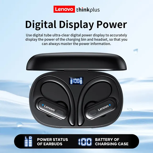 Lenovo Thinkplus XT60B: Wireless Bluetooth Sport Earbuds