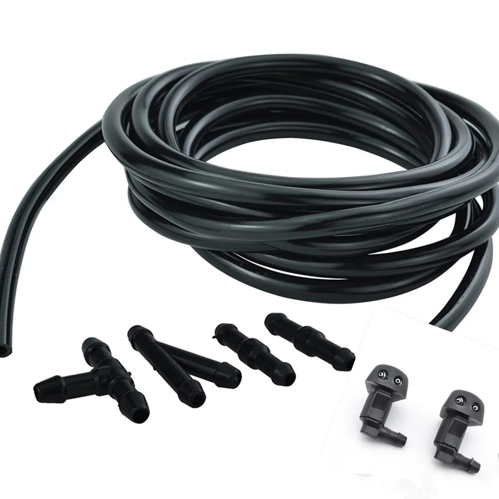 2Pcs Front Windshield Wiper Washer Jet Nozzle For Toyota Yaris XP10