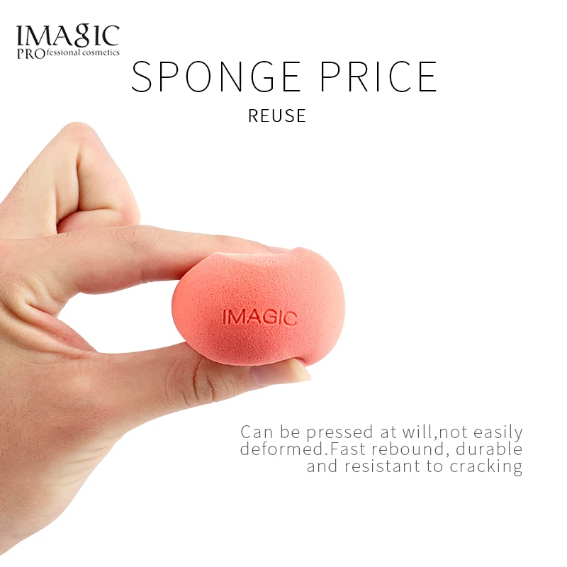 IMAGIC Sponge Makeup Tool Foundation Blush Base Makeup Makeup Smooth And Evenly Compliant Beginner Makeup Sponge  Cosmeticos