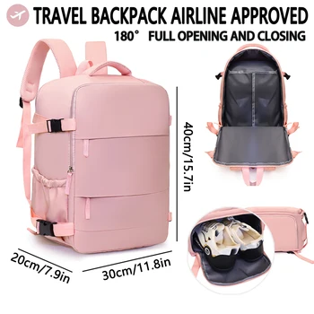 Travel Backpack Airline Approved Easyjet Wizz Air Large Capacity, Lightweight, Short Distance Business Travel Computer Backpack 1