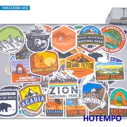 Nature Park Adventure Sticker Set - Outdoor - Themed Decorative Pack for Laptops, Phones, and Luggage - 20/30/50PCS (Complete set 50PCS)
