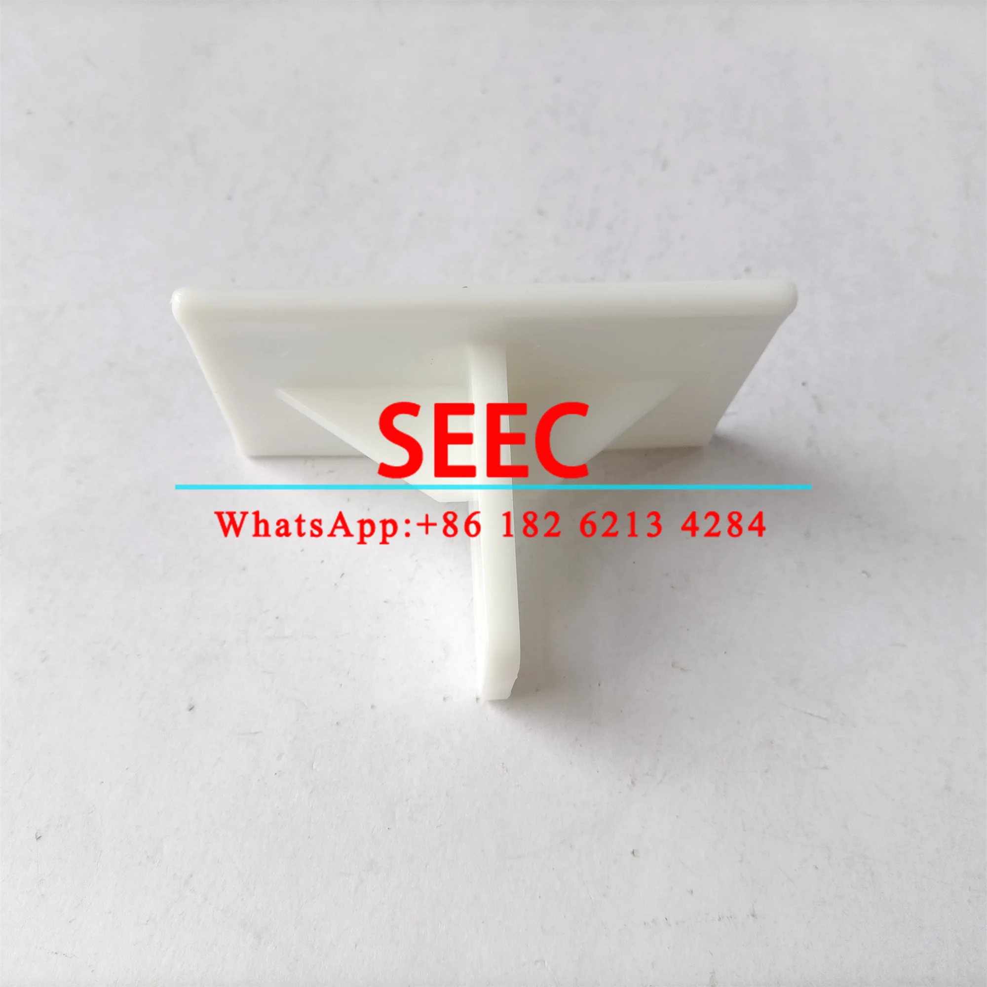 SEEC 100*60 mm Escalator Handrail Guide Slider Sliding Block White Plastic L 100mm W 60mm