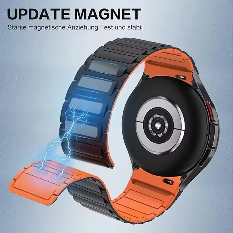 Premium No Gap Silicone Magnetic Strap