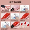 Manicure Set 8ML Gel Nail Polish Kit With LED Nail Lamp Semi Permanent UV Varnish Soak Off Gel Polish Nail Art Set Base Top Coat 5