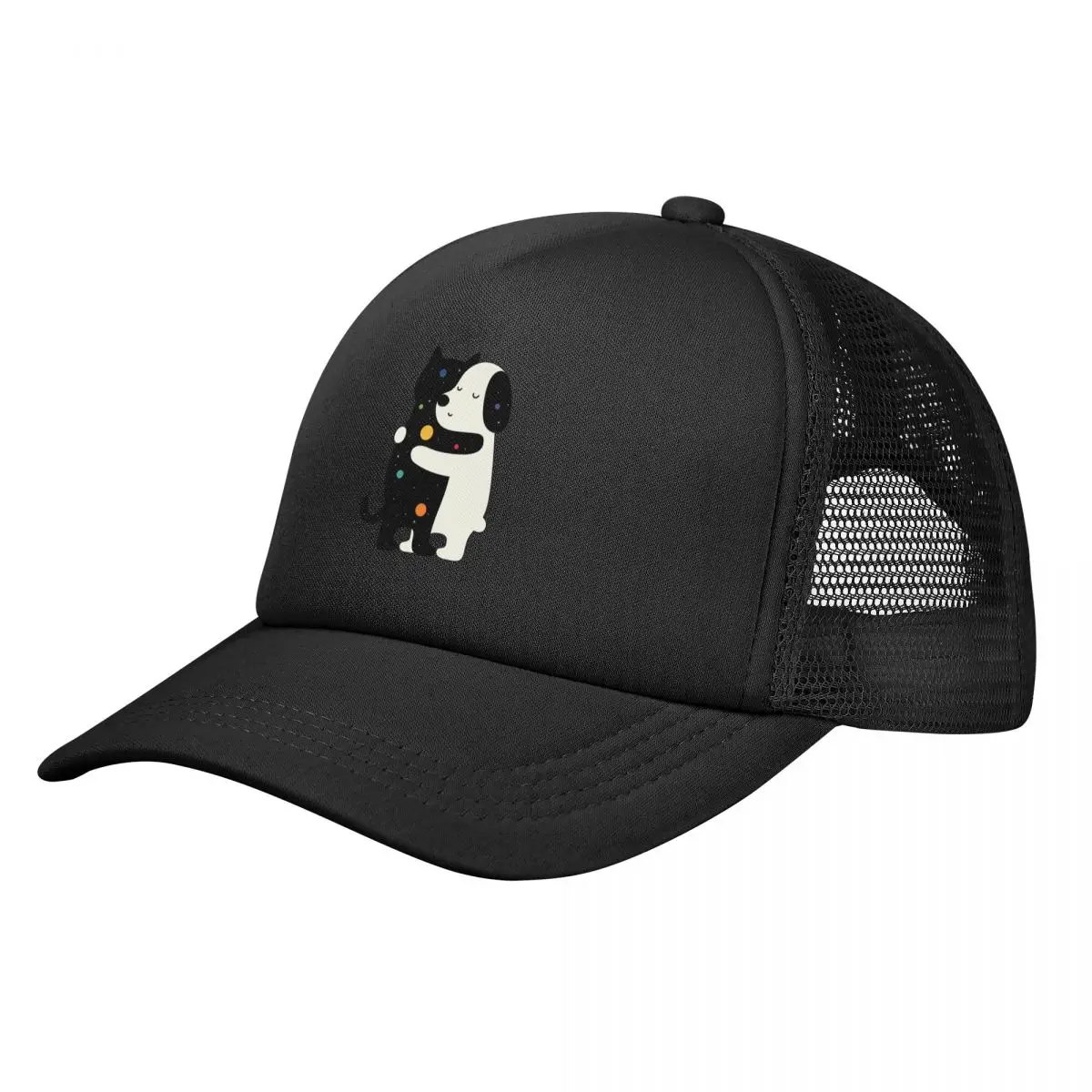 

Universal Language Racerback Unisex Adult Mesh Baseball Cap for Spring and Summer