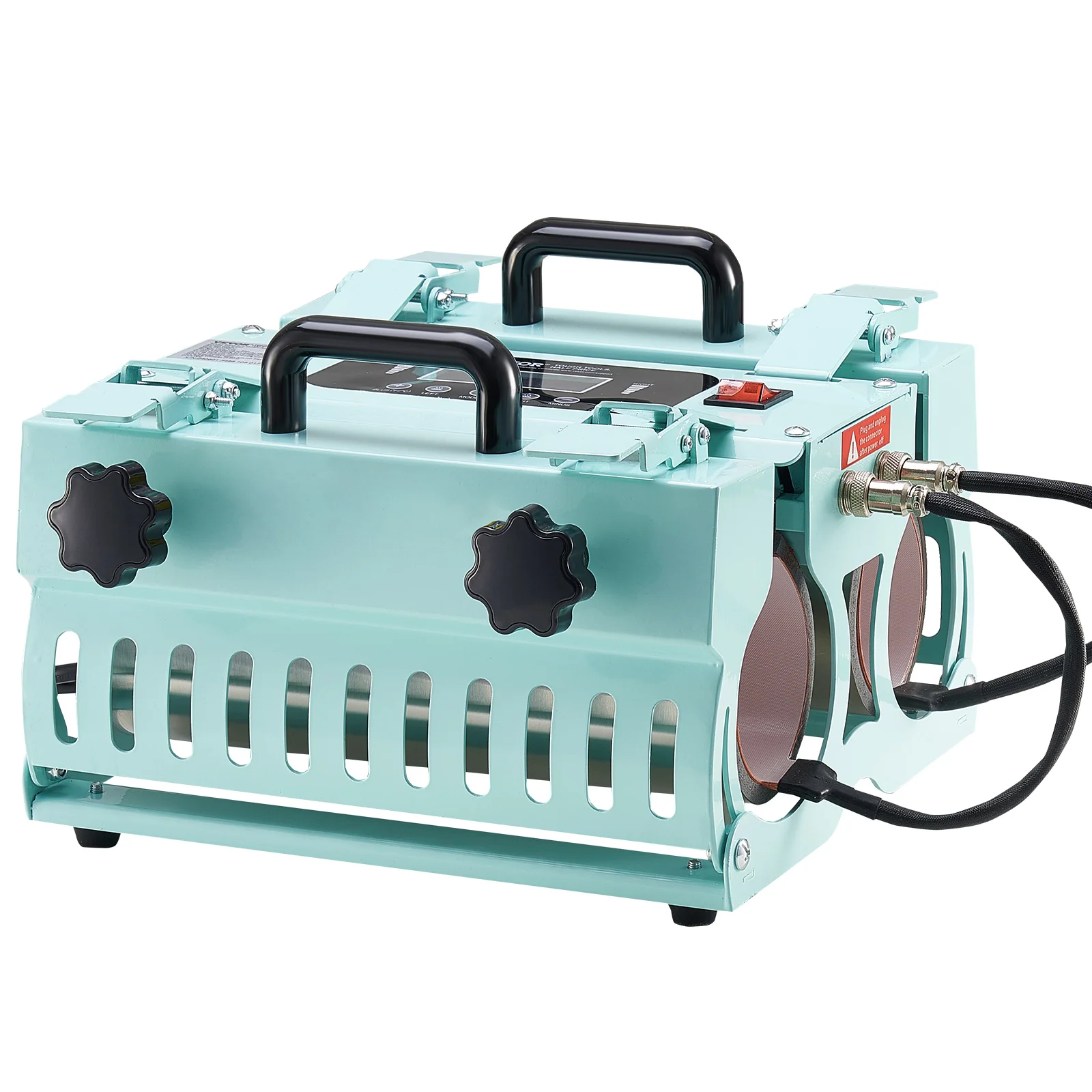 SucceBuy gobelet presse à chaud Machine 2 Station chauffages 11-30oz tasse presse gobelet presse Sublimation gobelets tasses et tasse 19.6lbs