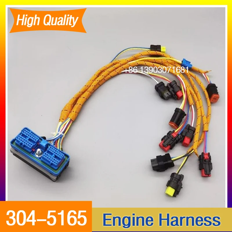 

Excavator Spare Parts M313D M315D C4.4 Engine Wiring Harness 304-5165 3045165 Cable