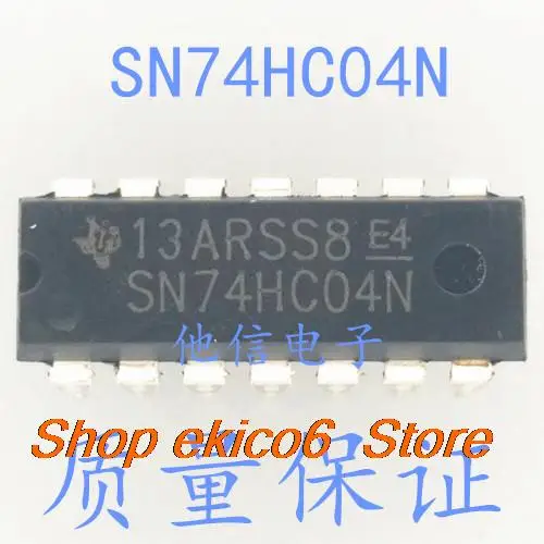 

20pieces Original stock 74HC04 74HC04N SN74HC04N DIP-14