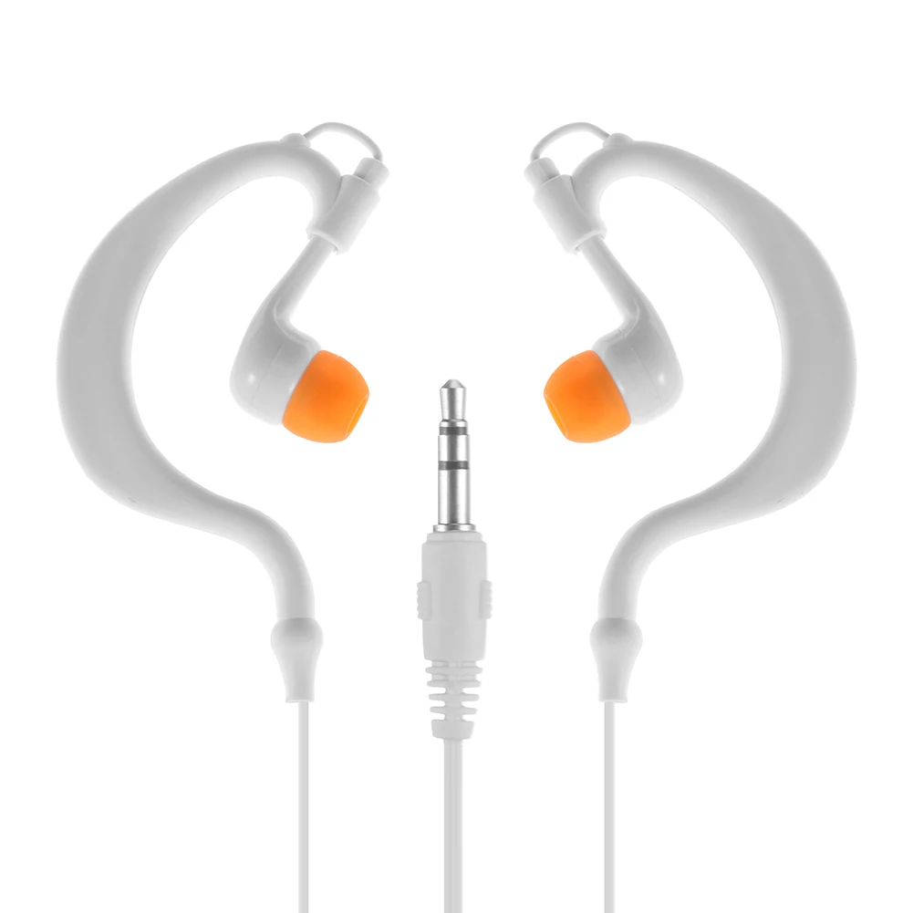 Swimming Earphone IPX8 Waterproof Phone MP3 Player Headphone for Diving Ear-clip Type 3.5mm Sports Headset Wired Music Earbuds 2