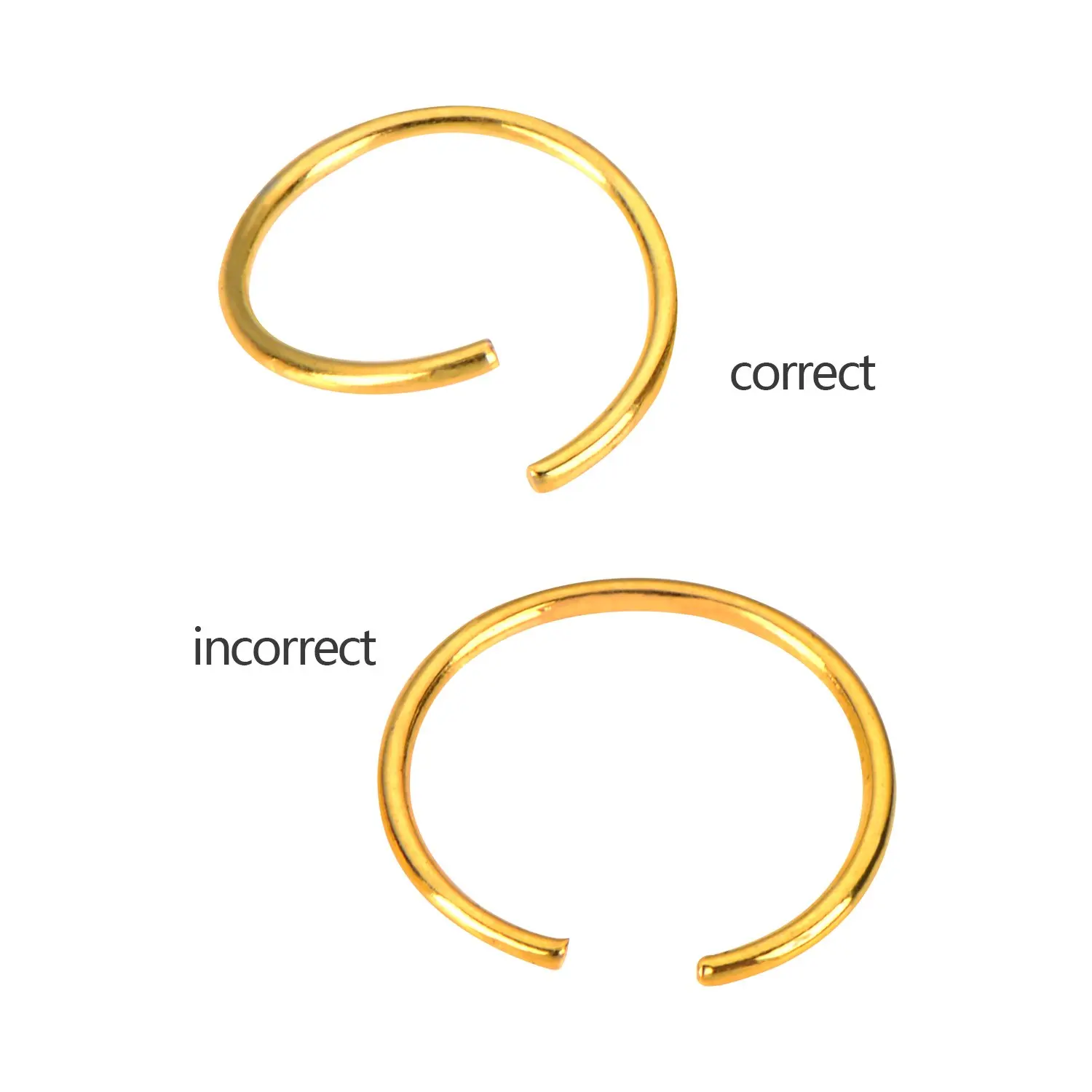 Elegant 12mm Multicolor Hair Rings - Pack of 100