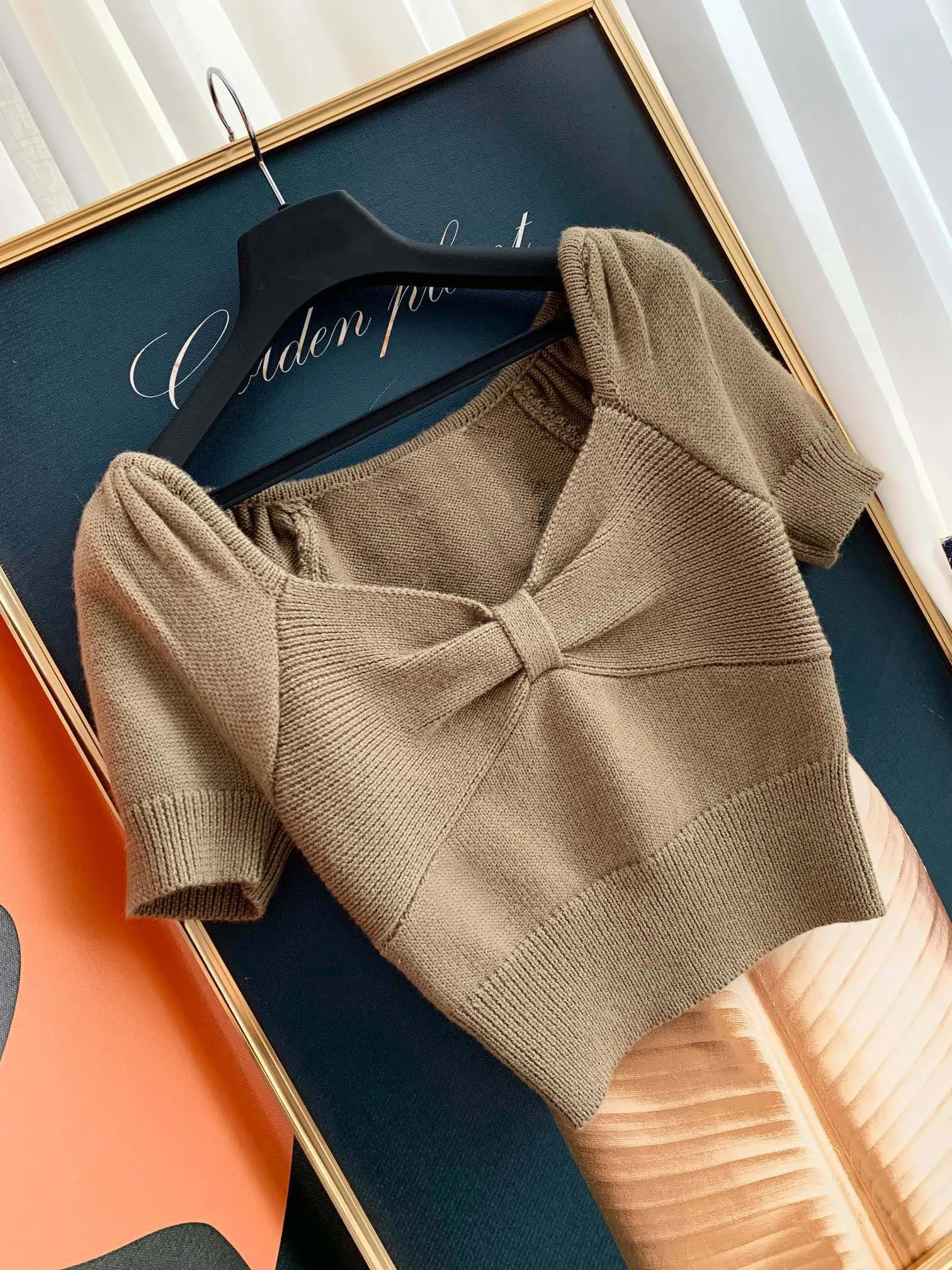 

Kink short-sleeved sweater casual fashion 2023 summer new style 0322