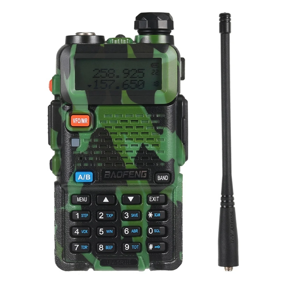 M85K UV5R 워키토키 듀얼 밴드 양방향 라디오 VHF 136-174MHz & UHF 400-520MHz FM 라디오 야외 휴대용 송수신기