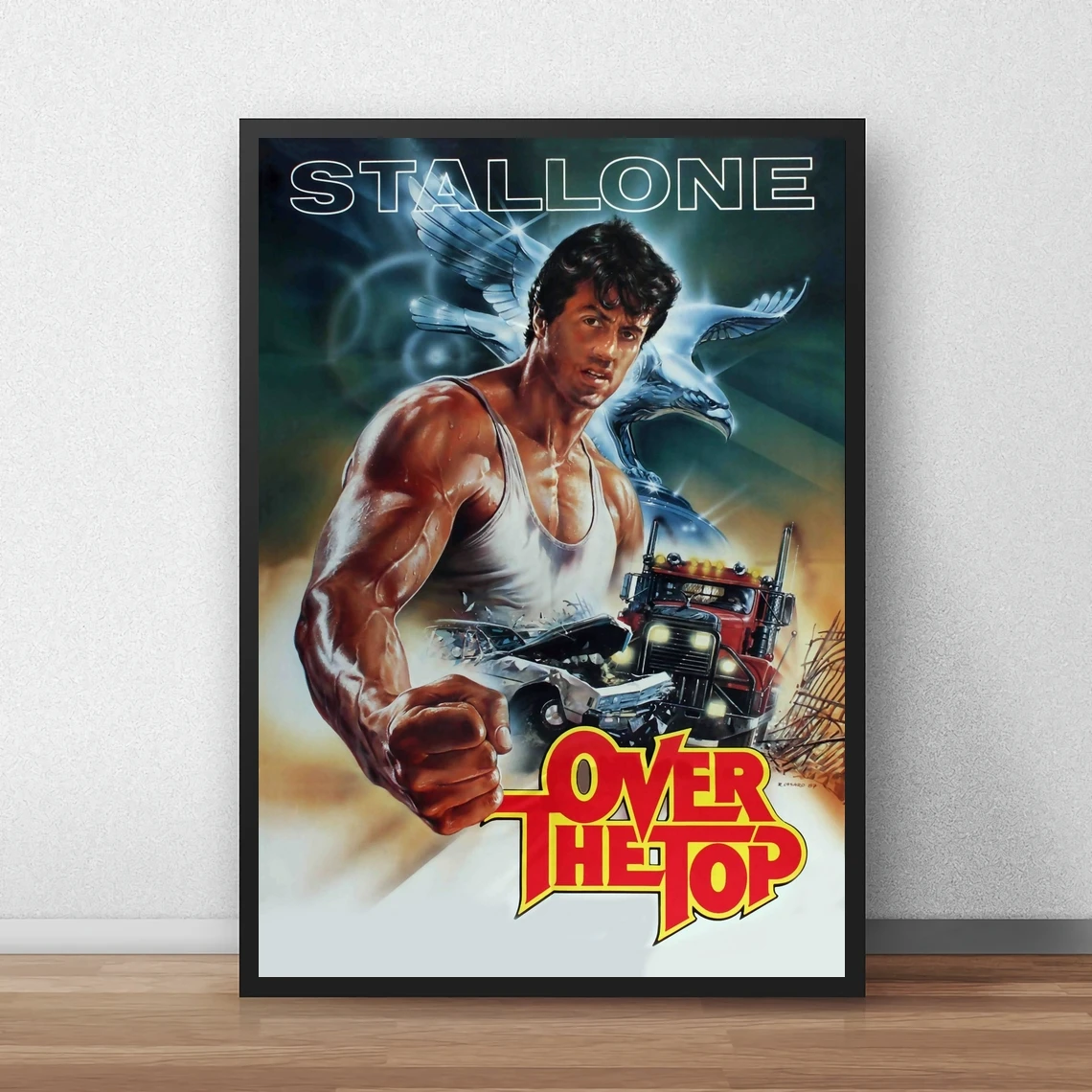 

Over The Top Movie Poster HD Printable Canvas Art Print Home Decor Wall Painting ( No Frame )