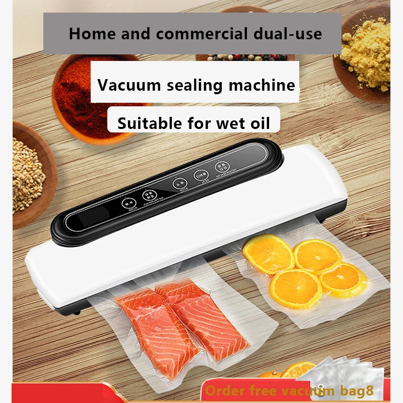 Food Packaging Machine Bag Sealing Machine Kitchen Household Food Packaging Machine Food Storage Protection Ba chahua kitchen dishwashing gloves extended sleeves warm gloves maximum protection and comforting the ultimate kitchen