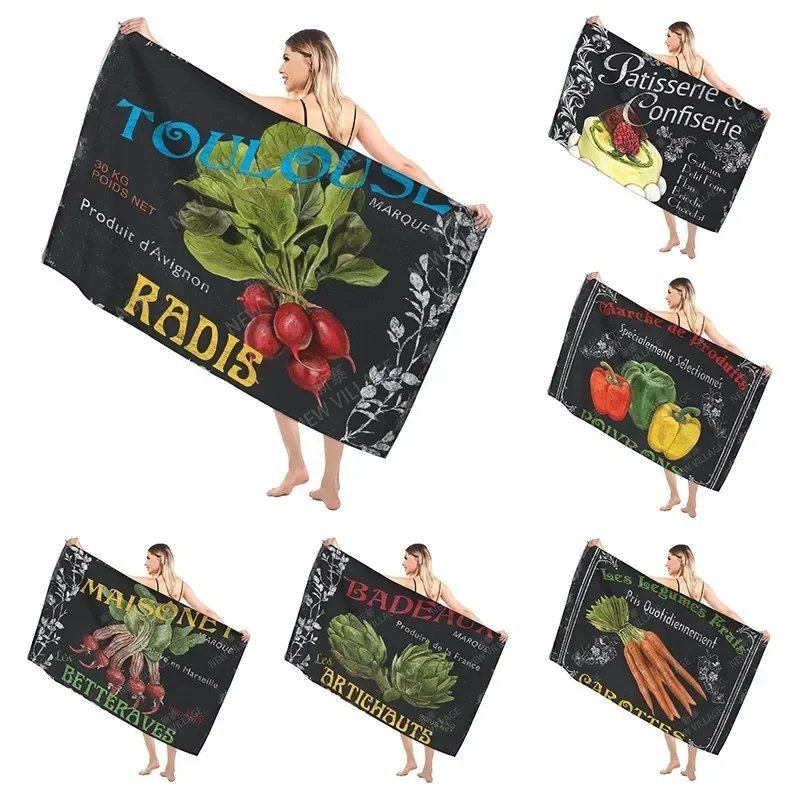 

Christmas Retro Bathroom Adult Soft Bath Towel Sauna Large Beach Towel Modern Fitness Towel Hotel Women's Shower Quick Drying