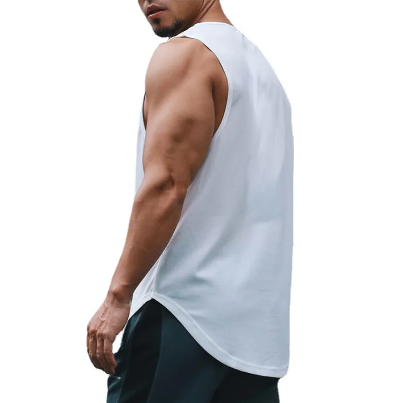 Sommer Japanische Anime Schildkröte Skript Gedruckt Herren Gym Kleidung Fitness Weste Schnell Trocknend Bodybuilding Muskel Ärmelloses Tank Top – Detail 15