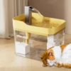 1500ml Pet water dispenser Plastic Automatic Circulating Water Feeder Cat Dog Water Dispenser with Pump Filtered Easy Clean 2