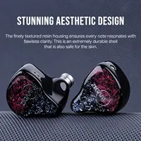 Pre-order ZiiGaat Odyssey 1DD+3BA Hybrid In–Ear Monitor Hifi Earphones Wired Earbuds for Audiophiles Musicians 2