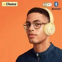 Macarone Wireless Bluetooth Headphones With Microphone Sound Insulation Gaming Earphone Hifi Bass Earbuds Blutooth5.3 Hedset 4