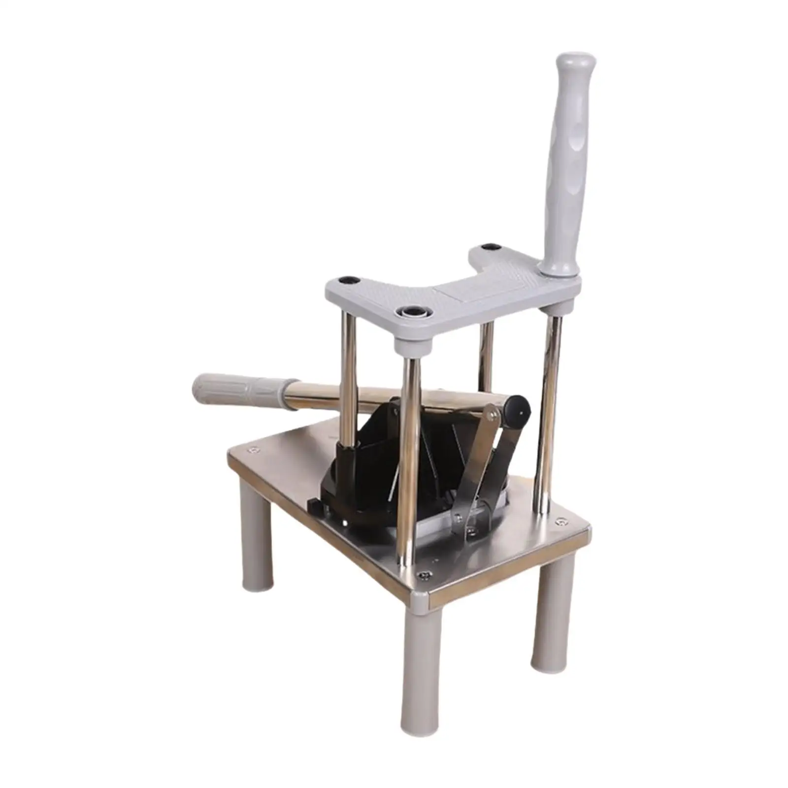 Stainless Steel Vegetable Fruit Cutter Manual Veggie Chopper, Multifunctional Vegetable Slicing Tool Onion Cutter for Lemon