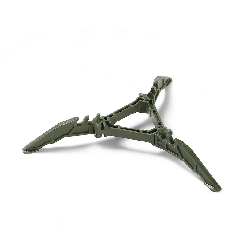 Foldable Flat Gas Tank Bracket Outdoor Stove Gas Tank Holder Canister Tripods Stand Anti Dumping Base Tilting Prevention Shelf gas canister stand