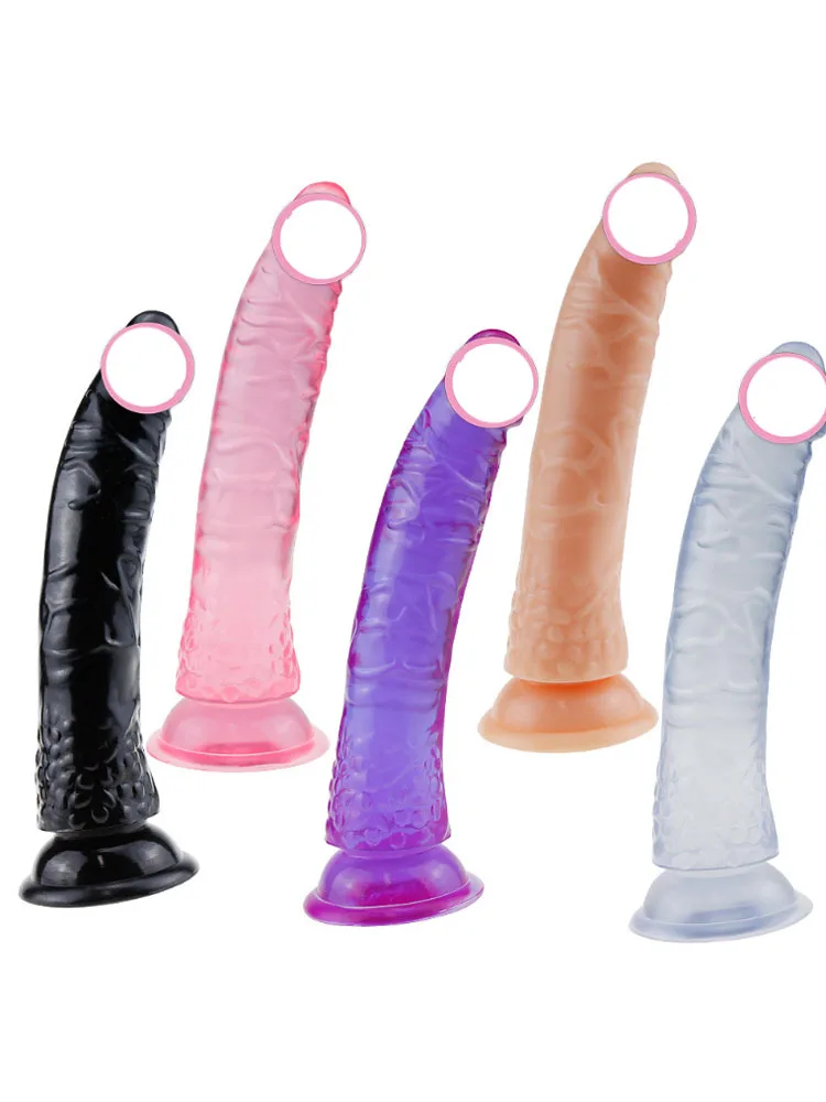 Sex Toys Erotic Realistic Dildo Big Jelly Penis With Strong Suction Cup Female Masturbation Massager G-spot Clits Stimulation Sex Toys