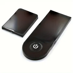 Electric Scooter Dashboard Display Panel Housing - Replacement Parts and Accessories (Black)