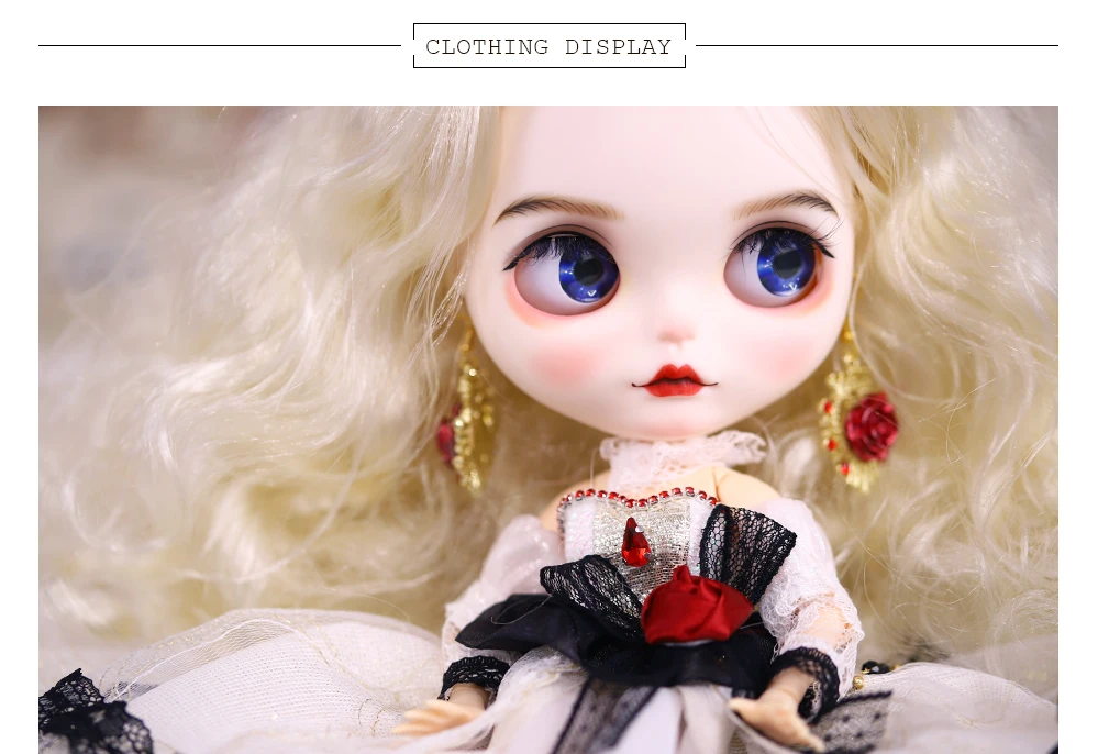 Queen Snow White Dress with Crown & Earrings 9