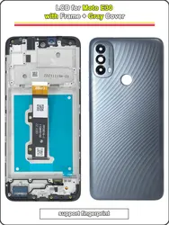 Premium LCD Display Touch Screen Digitizer Assembly with Frame Replacement (E30 gray cover)