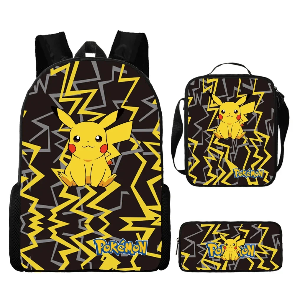 

Pikachu Elf Pokémon Pokemon Elf School Bag Backpack Shoulder Bag Student Children's Gifts Backpack Schoolbag Boys and Girls