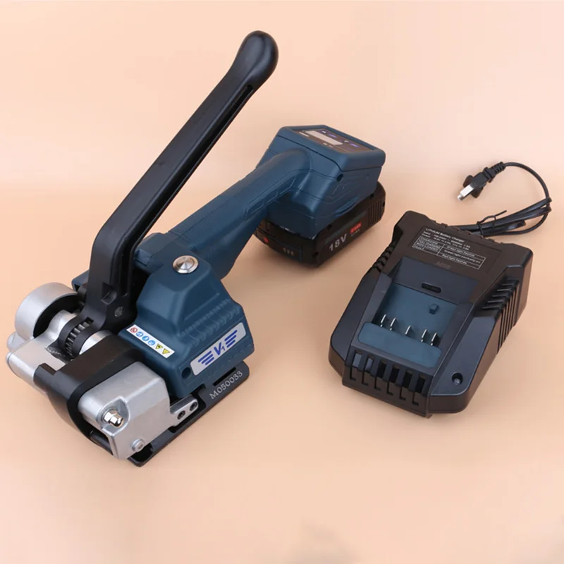 Reggiatrice Elettrica Portatile 13-19Mm Pp Pet Band Belt Reggiatrice Strumenti Di Imballaggio Per Scatola Di Cartone