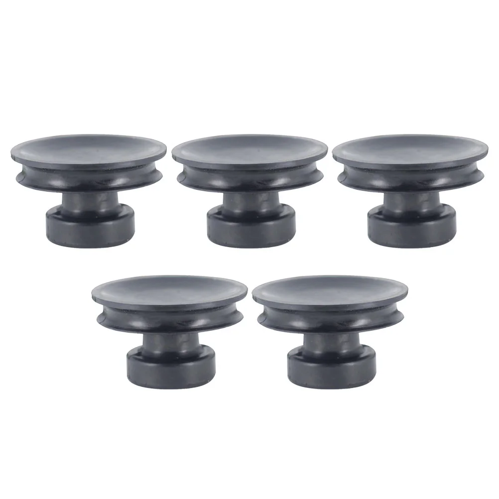 

5 Pcs Rubber Suction Bowl Sound Tools Singing Handle Handles Lifting Lifter for